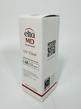 EltaMD UV Clear SPF 46 Acne Safe Oil-Free Sunscreen Derm Favorite Sensitive Skin